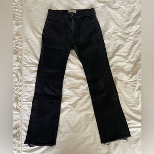 Everlane black straight leg jeans